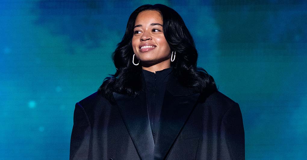 Ella Mai performs onstage at The Kia Forum