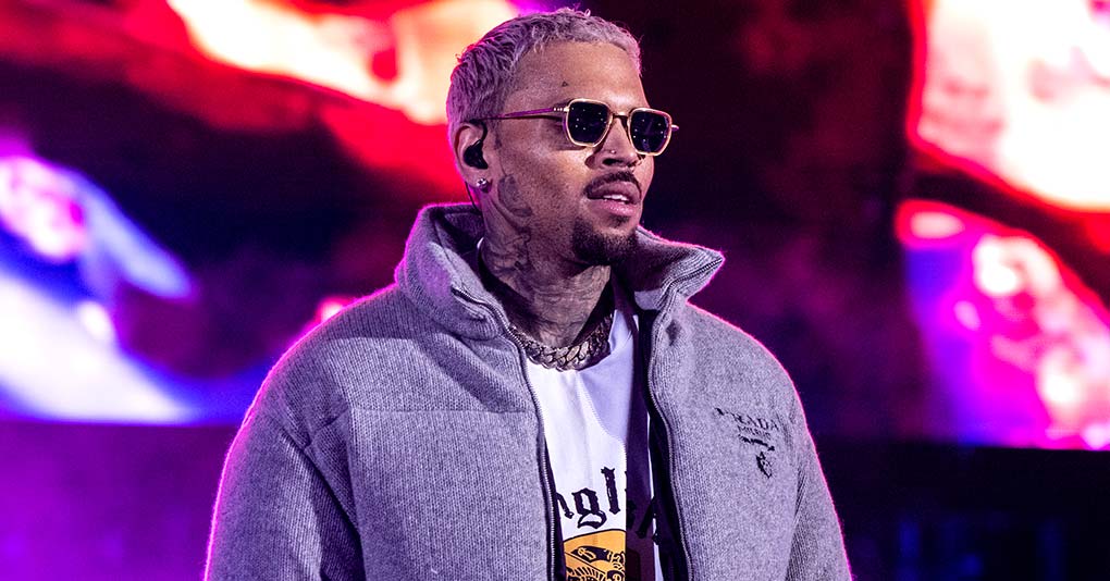 Chris Brown performs onstage during the 1st annual In My Feelz Festival