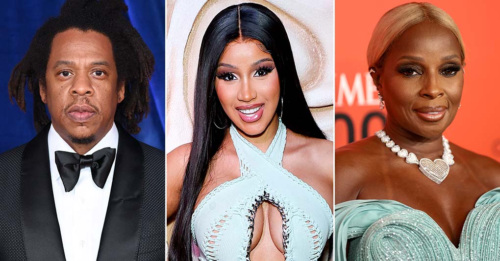 JAY-Z, Cardi B, and Mary J. Blige