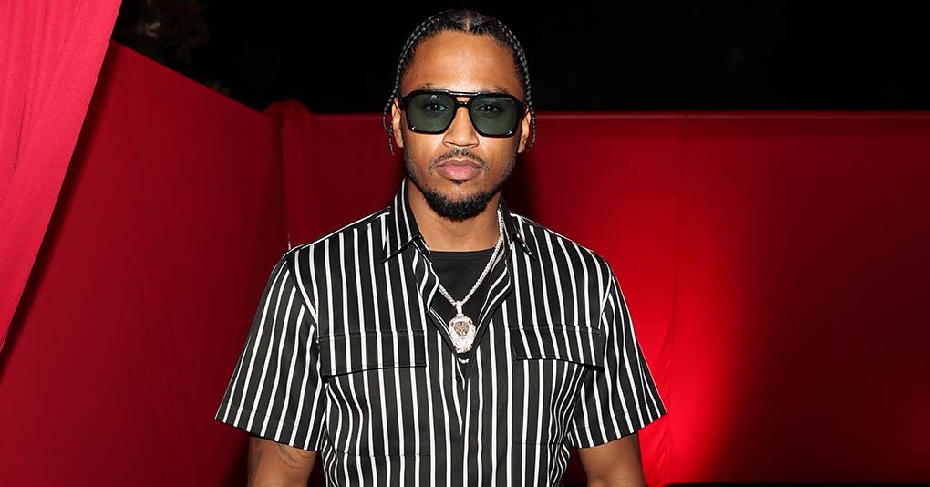 Trey Songz attends the World's Largest Pizza Festival