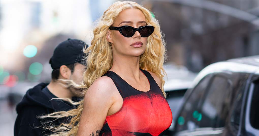 Iggy Azalea is seen in the SoHo on February 13, 2023 in New York City