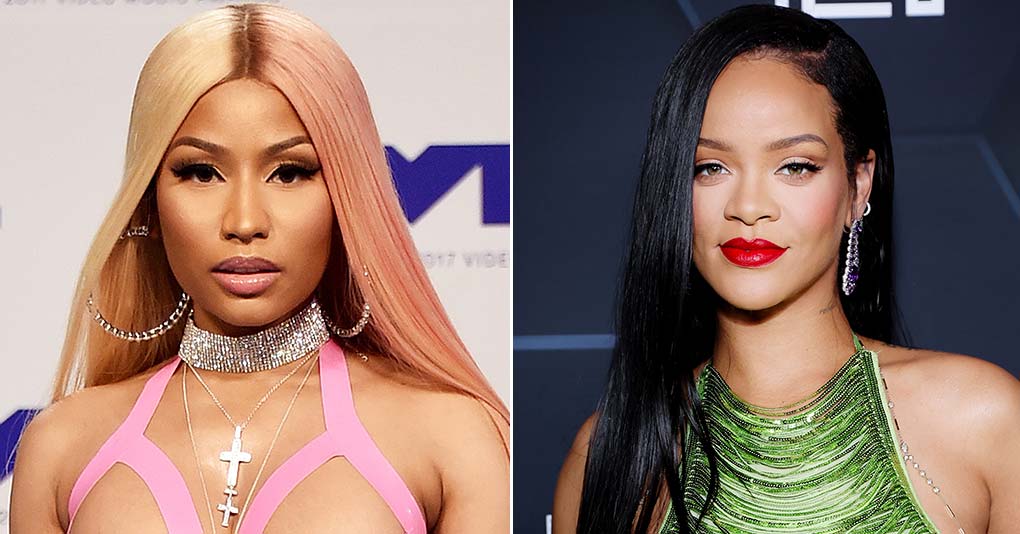 Nicki Minaj and Rihanna