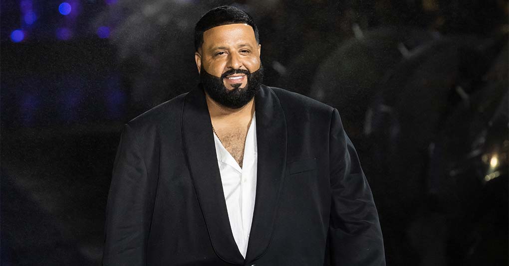 DJ Khaled walks the runway during the Boss Spring/Summer 2023 Miami Runway Show