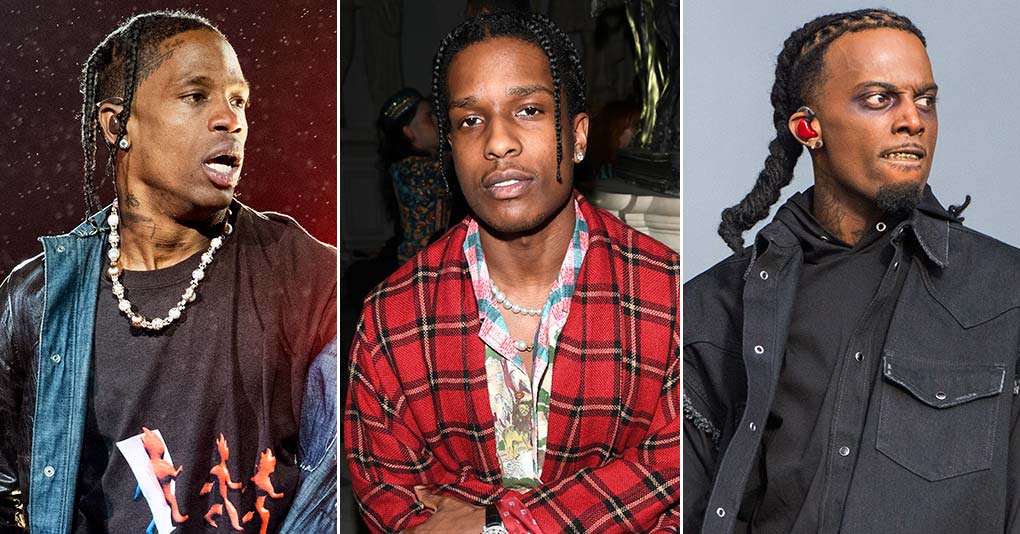 Travis Scott, A$AP Rocky, Playboi Carti