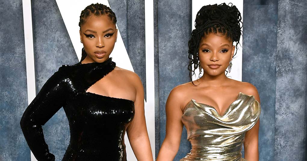 Chloe Bailey and Halle BaileChloe Bailey and Halle Bailey attend the 2023 Vanity Fair Oscar Party Hosted By Radhika Jones attend the 2023 Vanity Fair Oscar Party Hosted By Radhika Jones