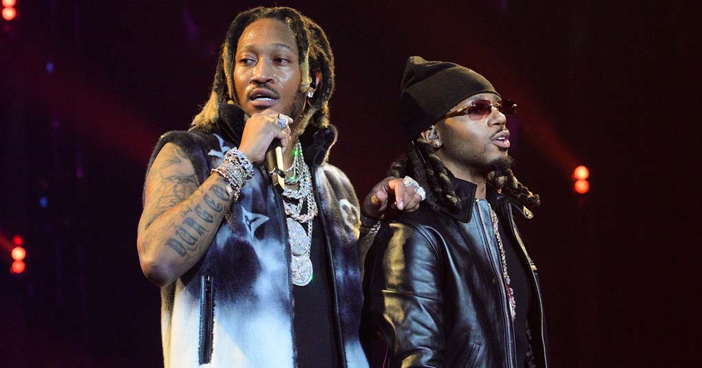 Future and Metro Boomin perform during Future & Friends