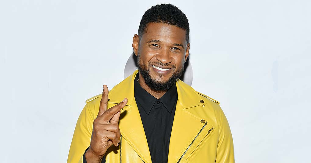 Usher attends the Little Kids Rock Benefit 2019 at PlayStation Theater