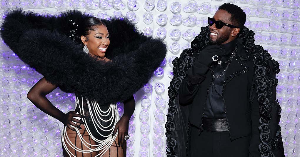 Yung Miami and Sean ‘Diddy' Combs attend The 2023 Met Gala Celebrating