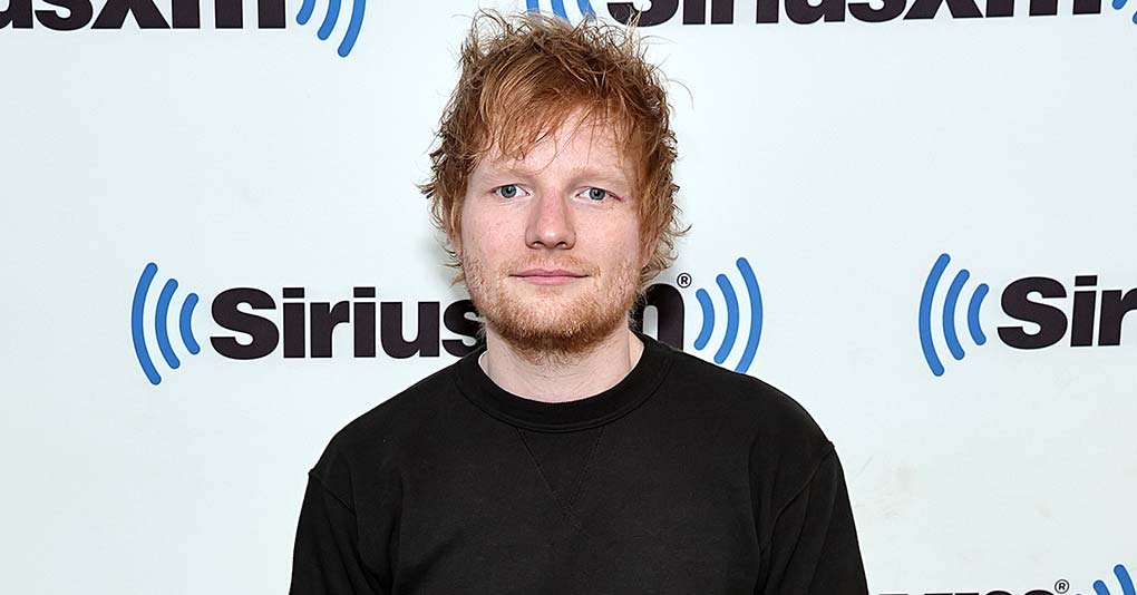 Ed Sheeran visits SiriusXM at SiriusXM Studios