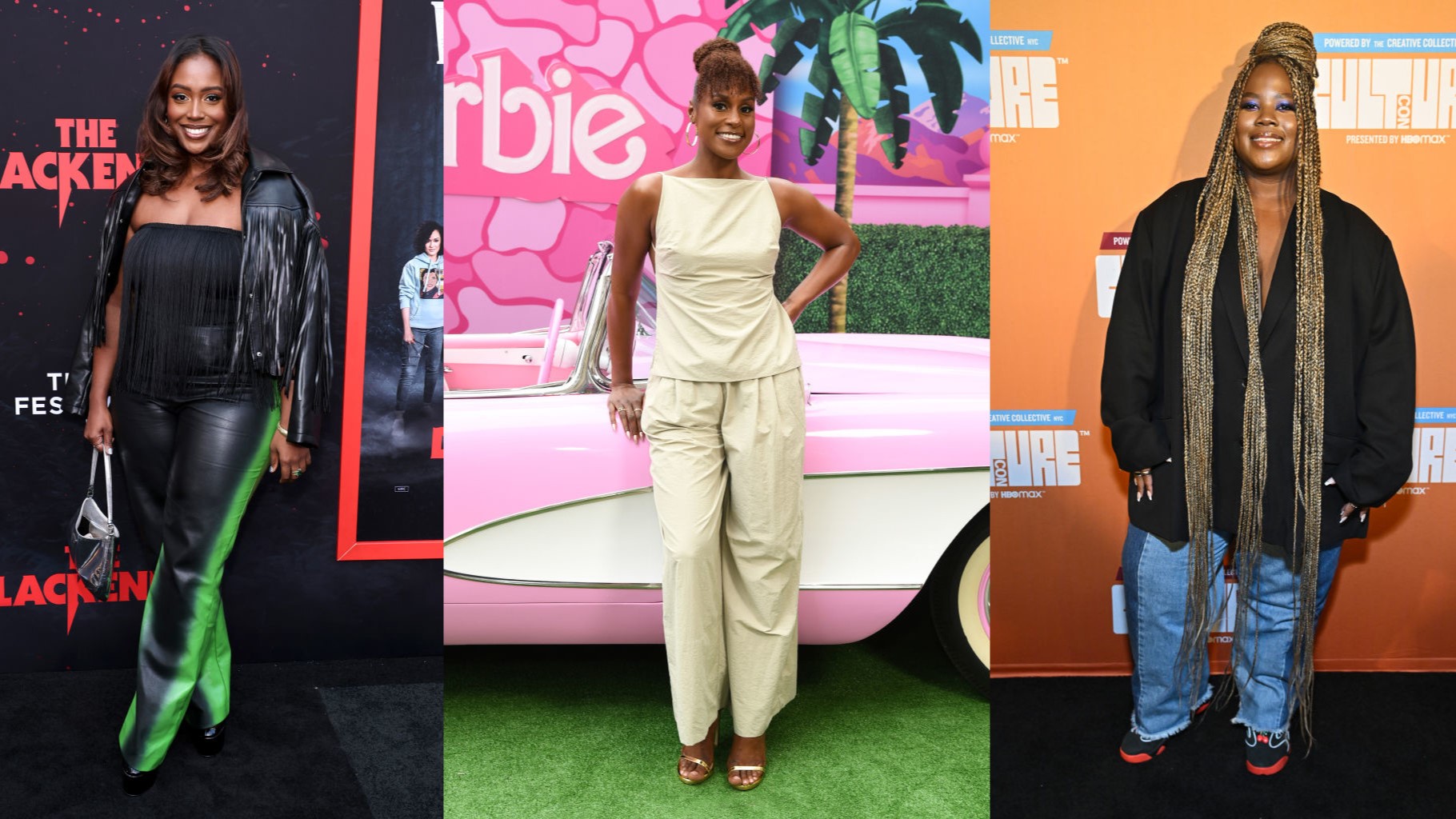 Scottie Beam, Issa Rae, and Sylvia Obell