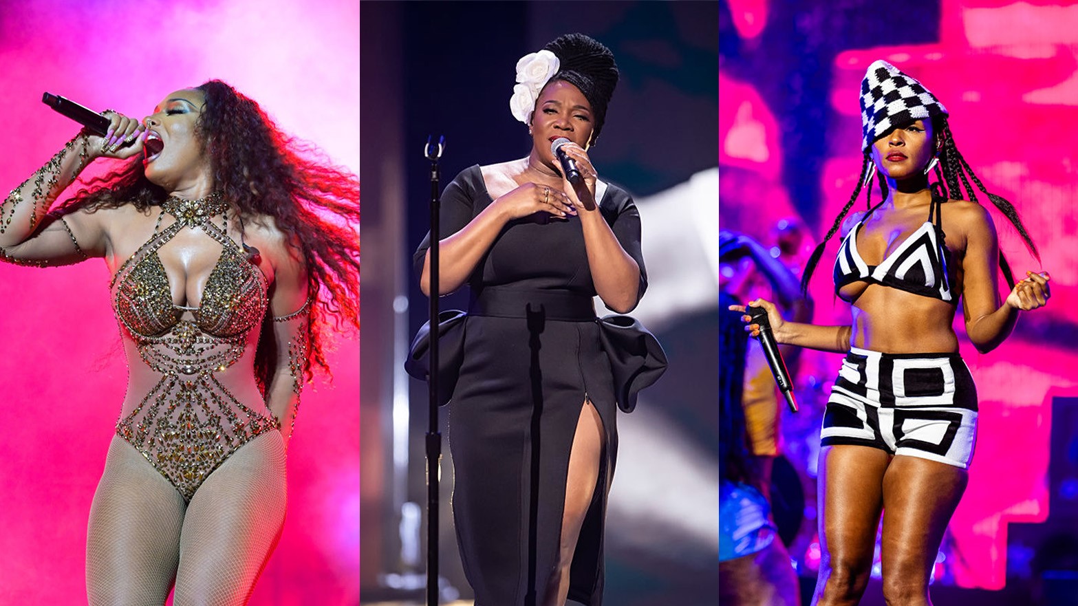 Megan Thee Stallion, India.Arie, Janelle Monae