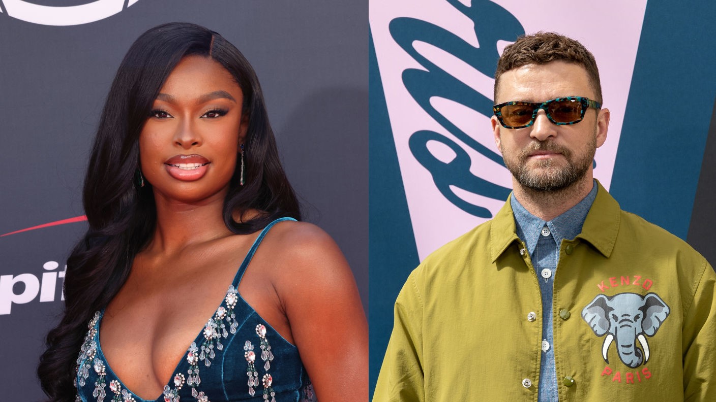 Coco Jones and Justin Timberlake