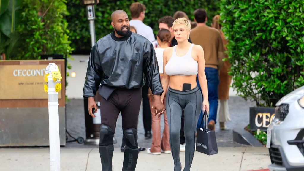 Kanye West and Bianca Censori