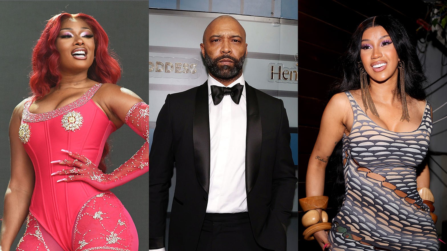 Megan Thee Stallion, Joe Budden, and Cardi B