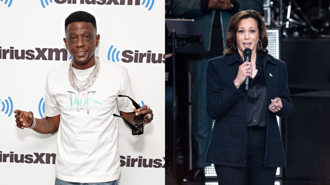 Boosie Badazz and Kamala Harris