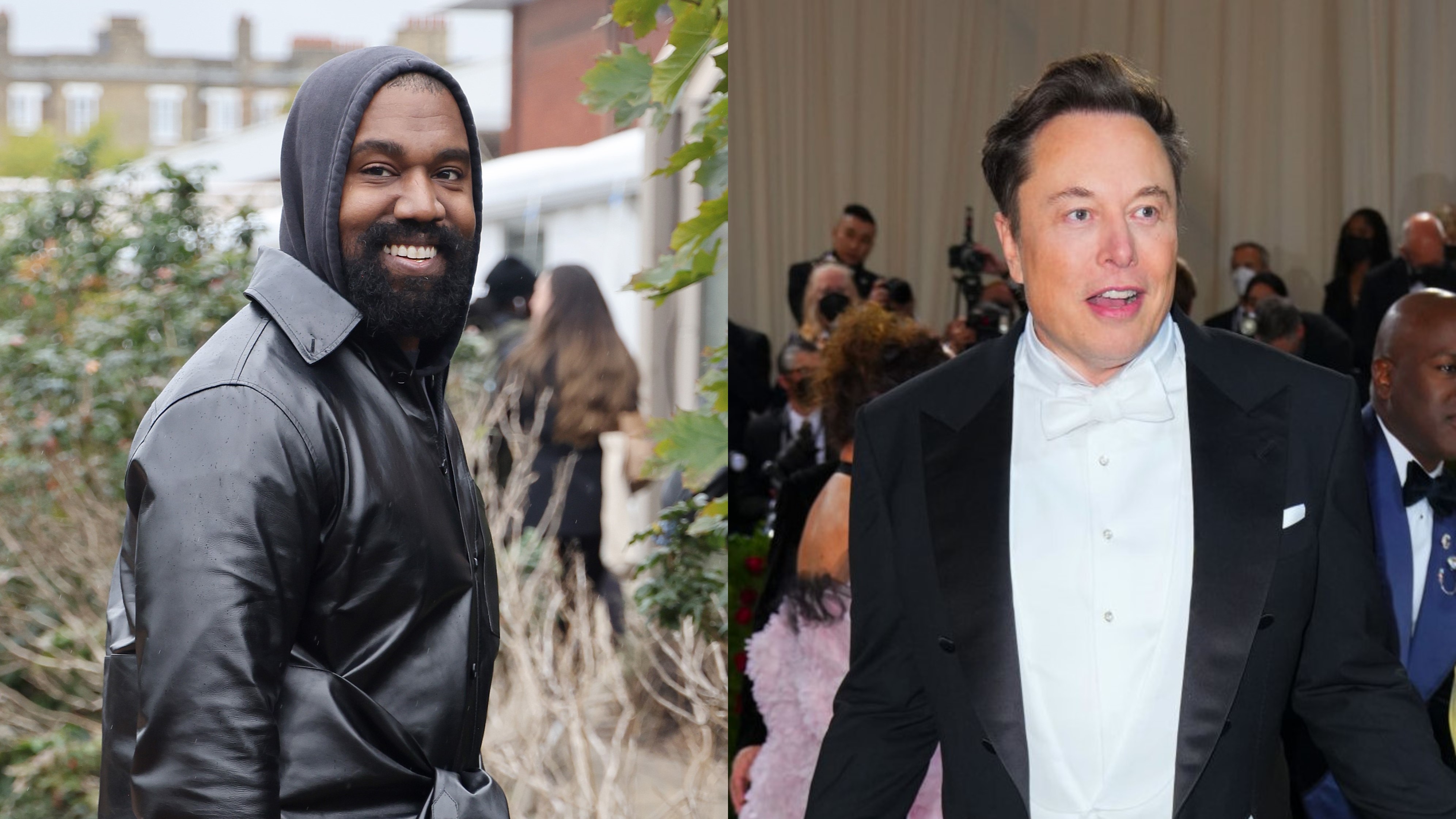 Kanye West and Elon Musk