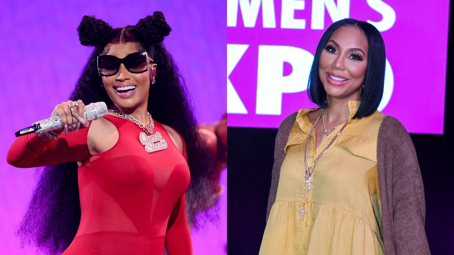 Nicki Minaj and Tamar Braxton