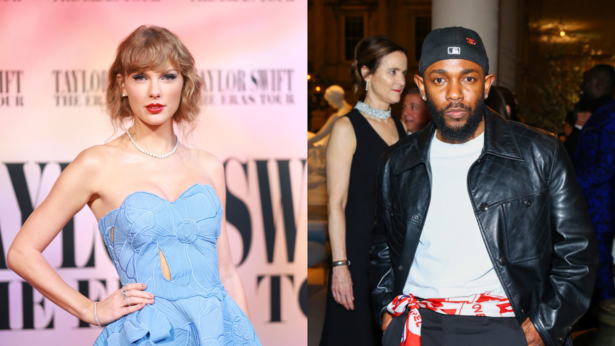 Taylor Swift and Kendrick Lamar