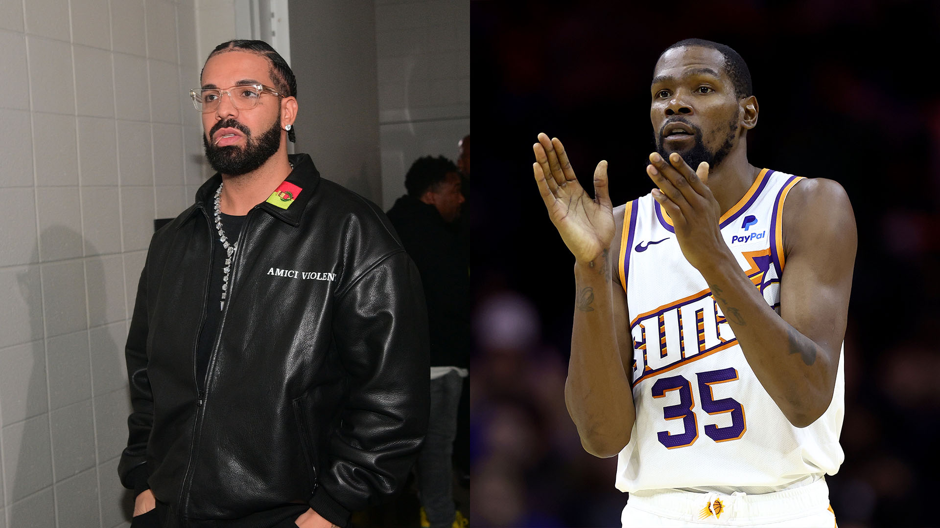 Drake and Kevin Durant