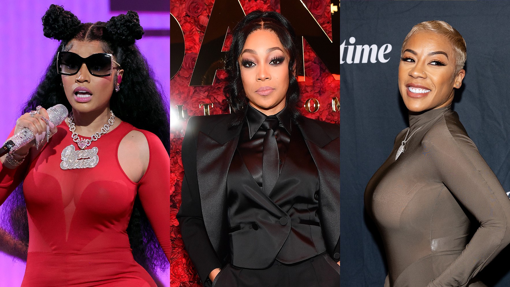 Nicki Minaj, Monica, and Keyshia Cole