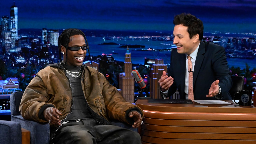 Travis Scott and Jimmy Fallon