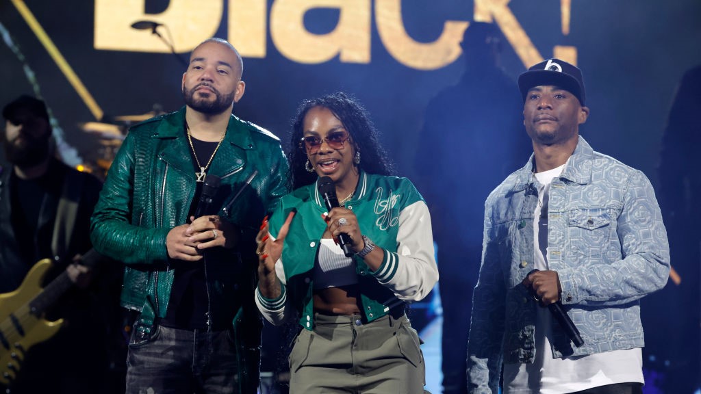 Jess Hilarious, Charlamagne Tha God, and DJ Envy