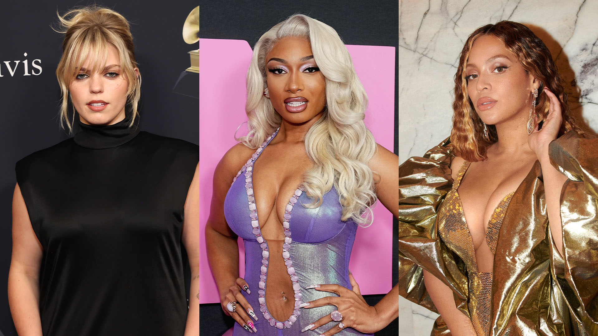 Renee Rapp, Megan The Stallion, and Beyonce