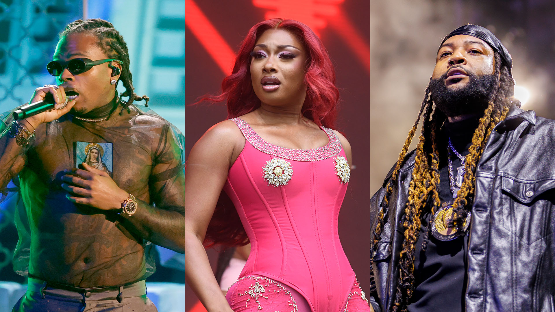 Gunna, Megan Thee Stallion, and PARTYNEXTDOOR