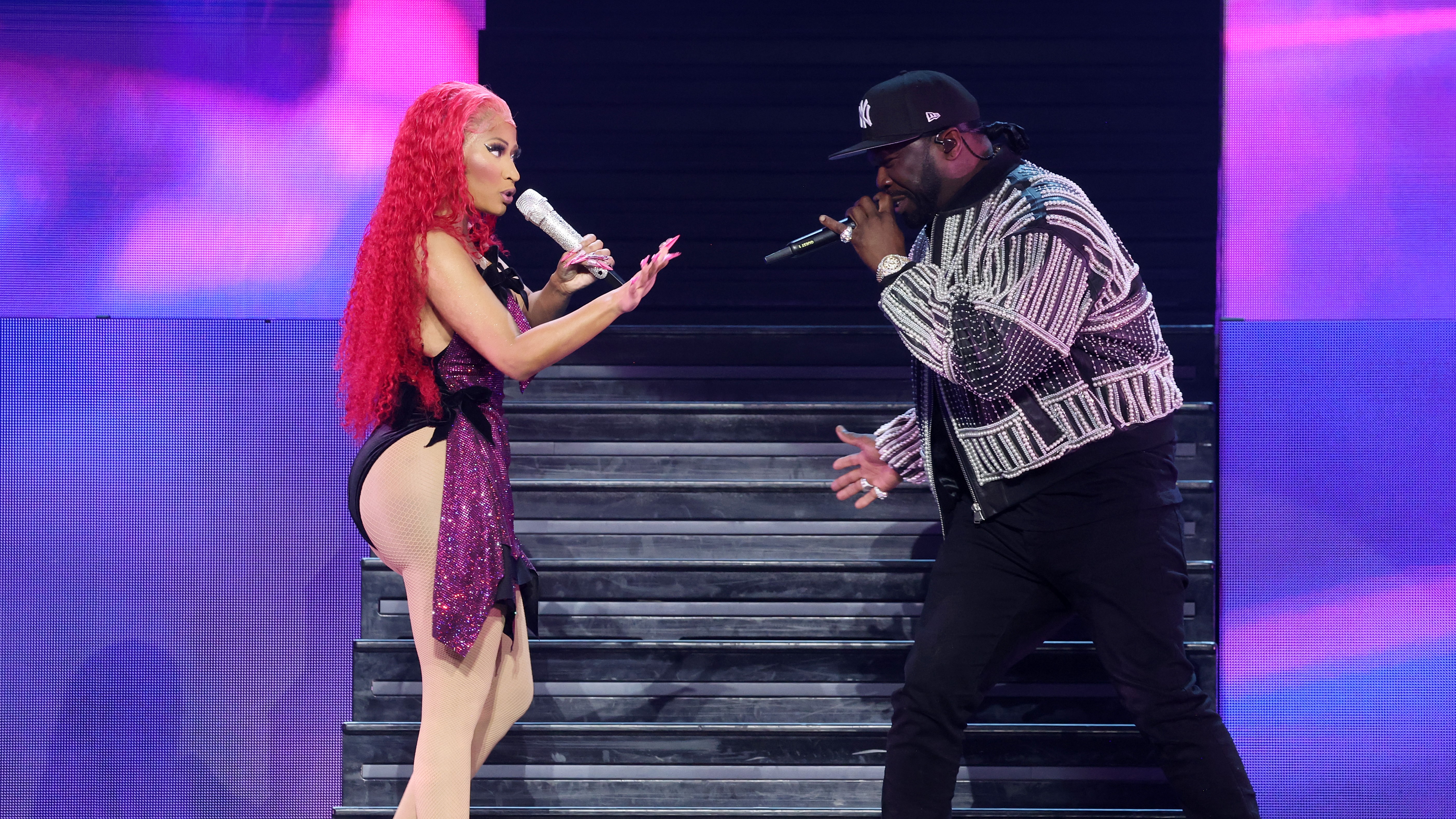 Nicki Minaj and 50 Cent