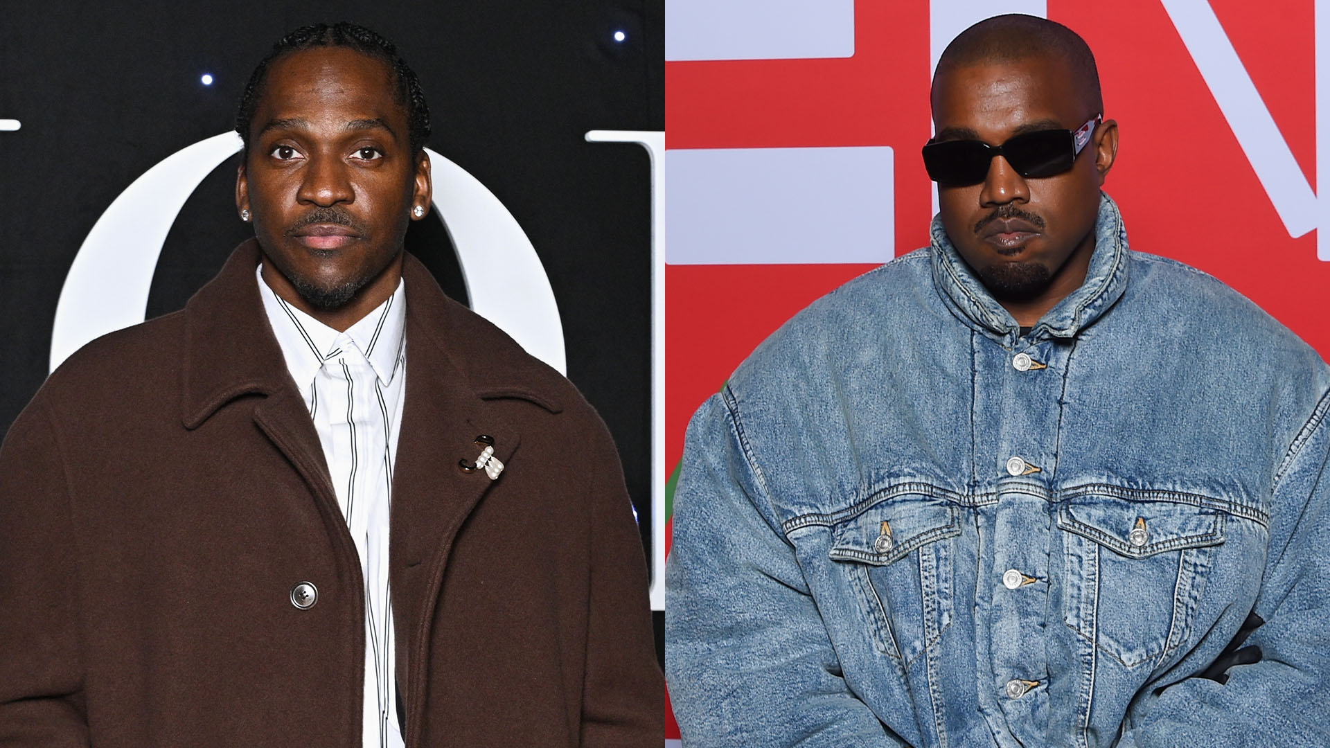 Pusha T and Kanye West Ye