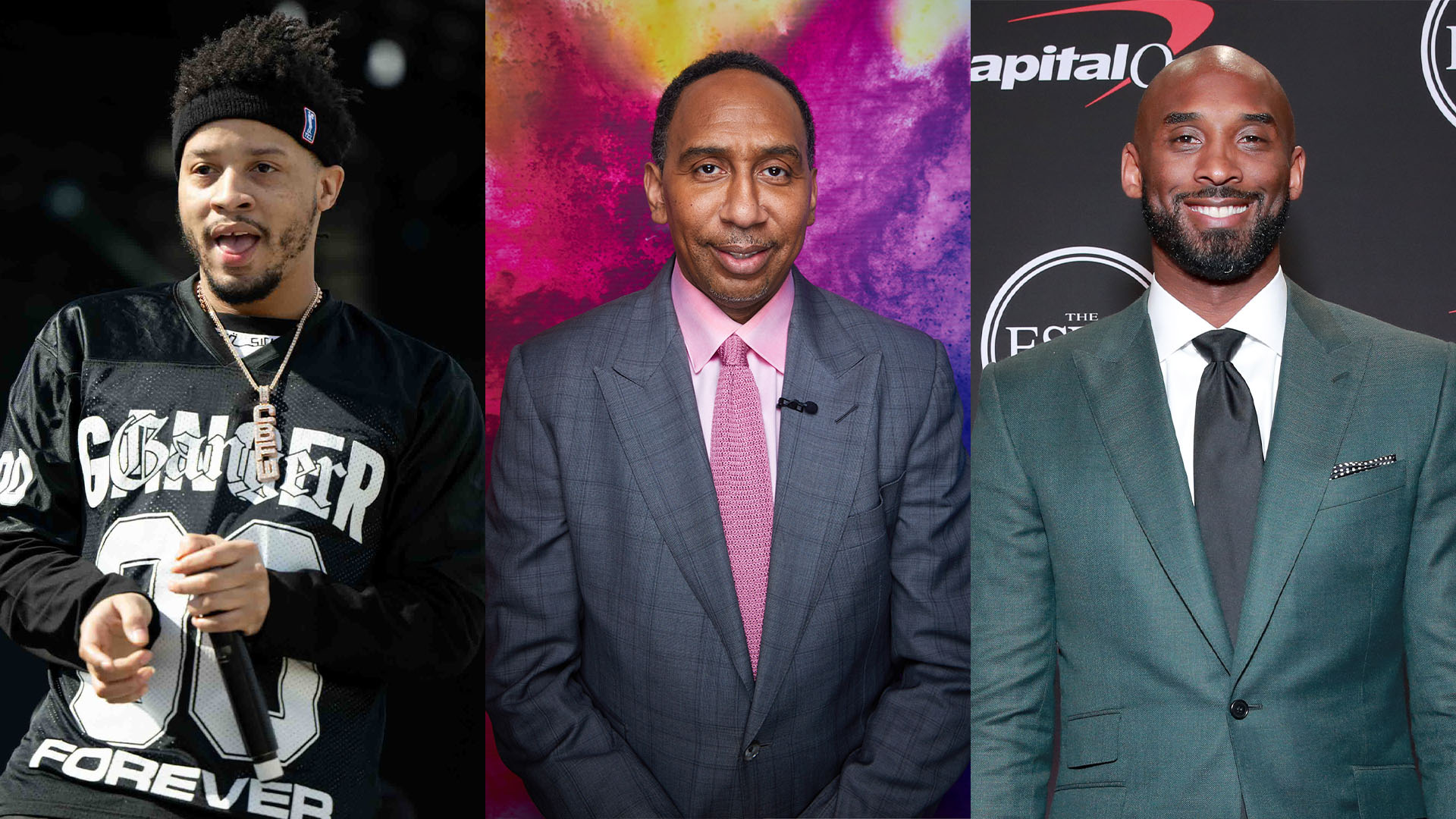 Veeze, Stephen A. Smith, and Kobe Bryant