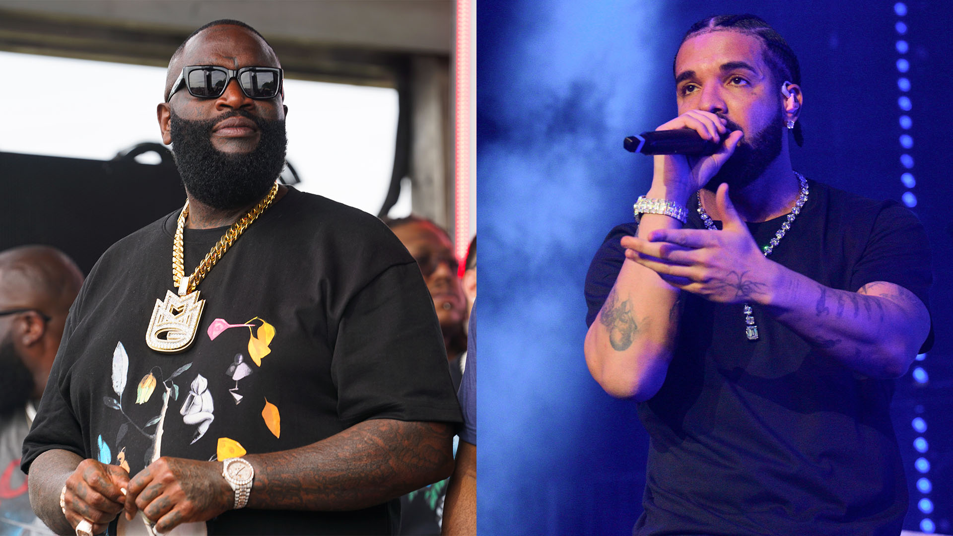 Rick Ross and Drake