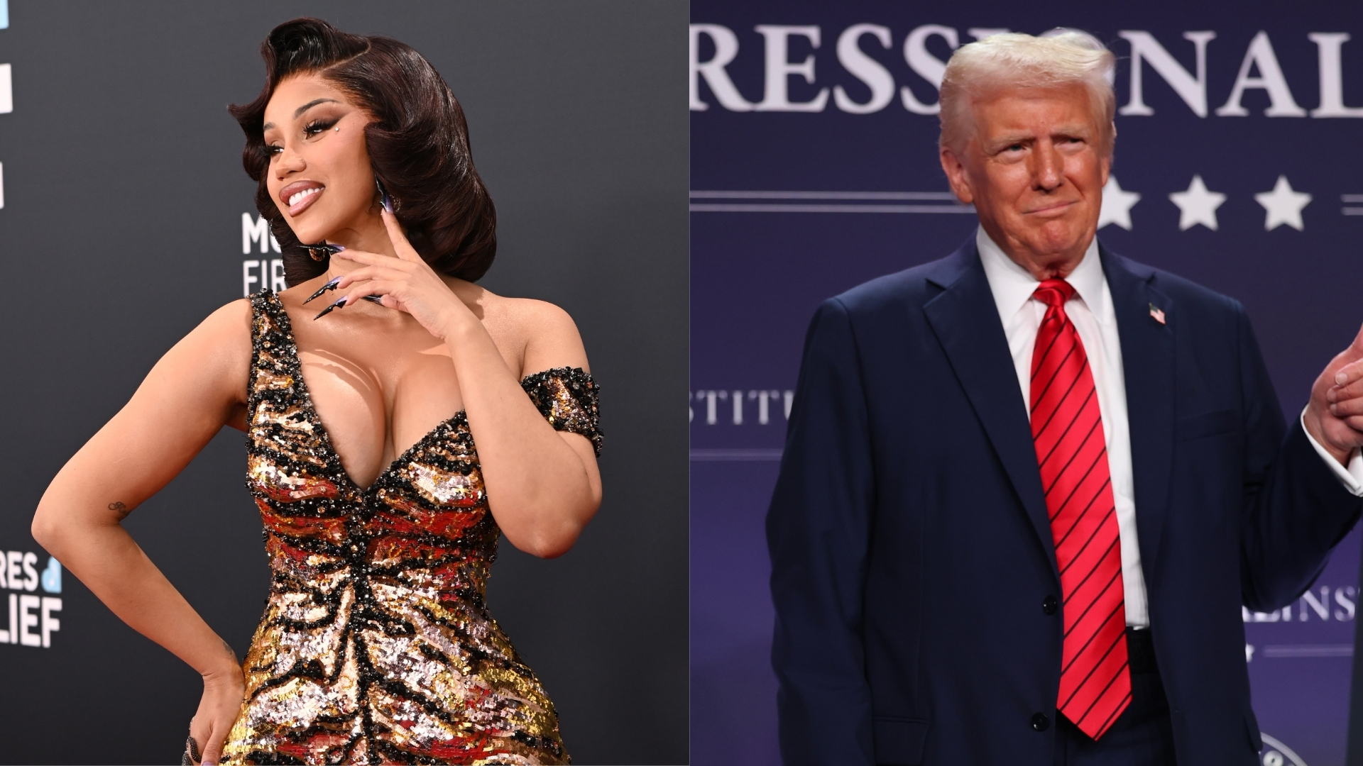 Cardi B Reveals Difficulties with Secret Service at Super Bowl LIX Due to Trump's Attendance thumbnail