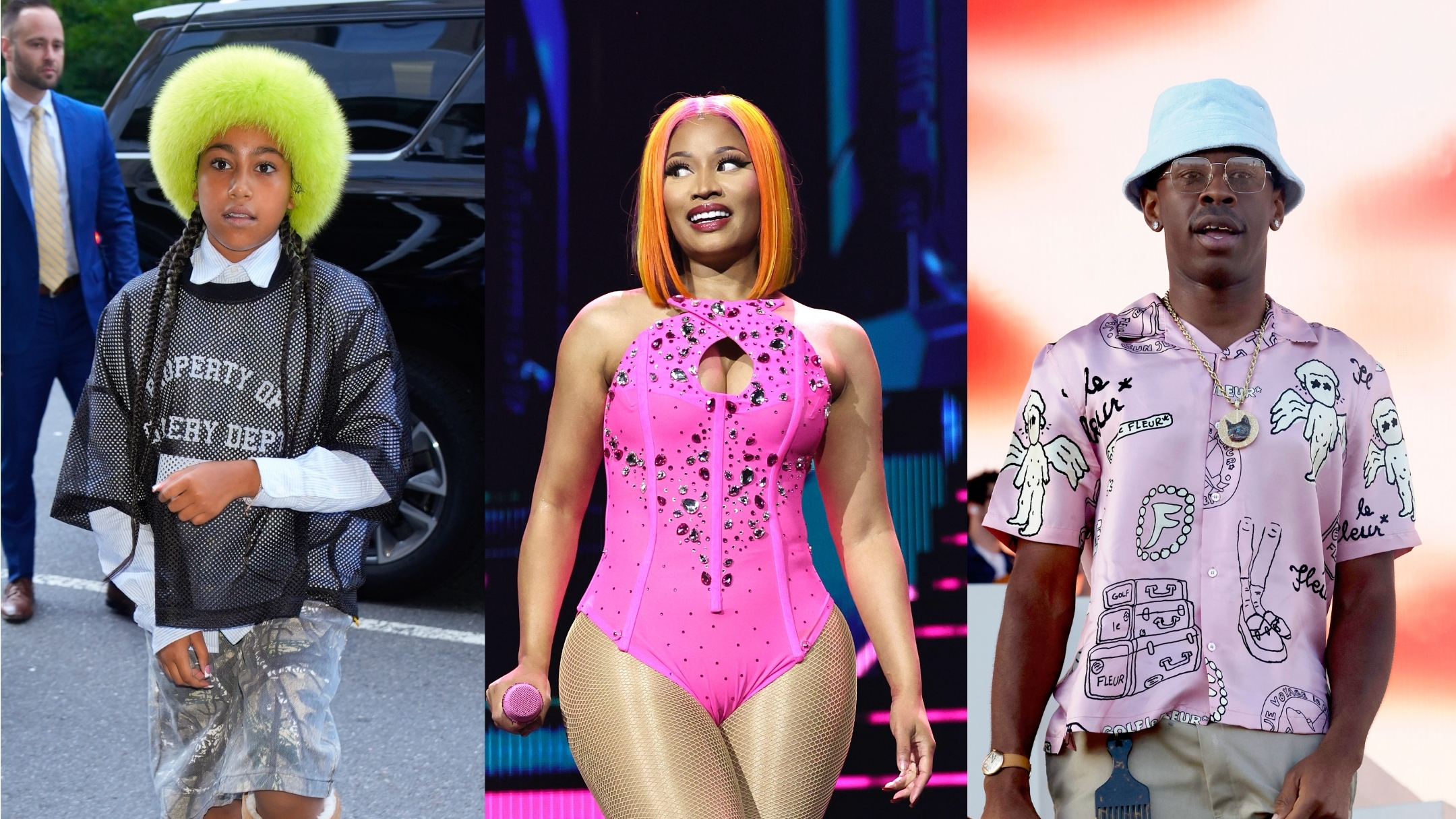 North West Lists Nicki Minaj, Yuno Miles, and Tyler, The Creator as Her Top Artists thumbnail