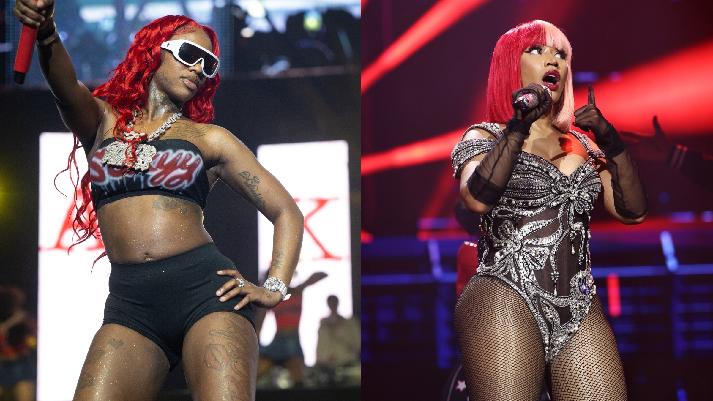 "Nicki Minaj and Sexyy Red Deliver an Epic Finale at the 'Pink Friday 2 World Tour'" thumbnail