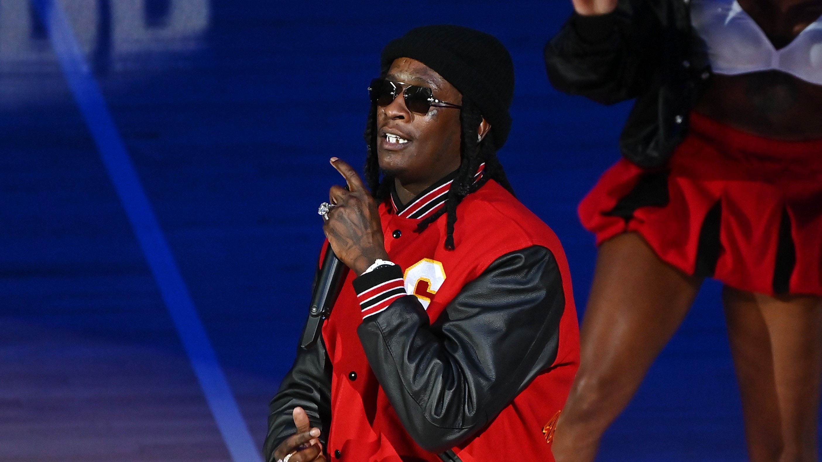 Young Thug Jumps Back In The Studio With Future, Lil Baby And Travis Scott After Prison Release thumbnail