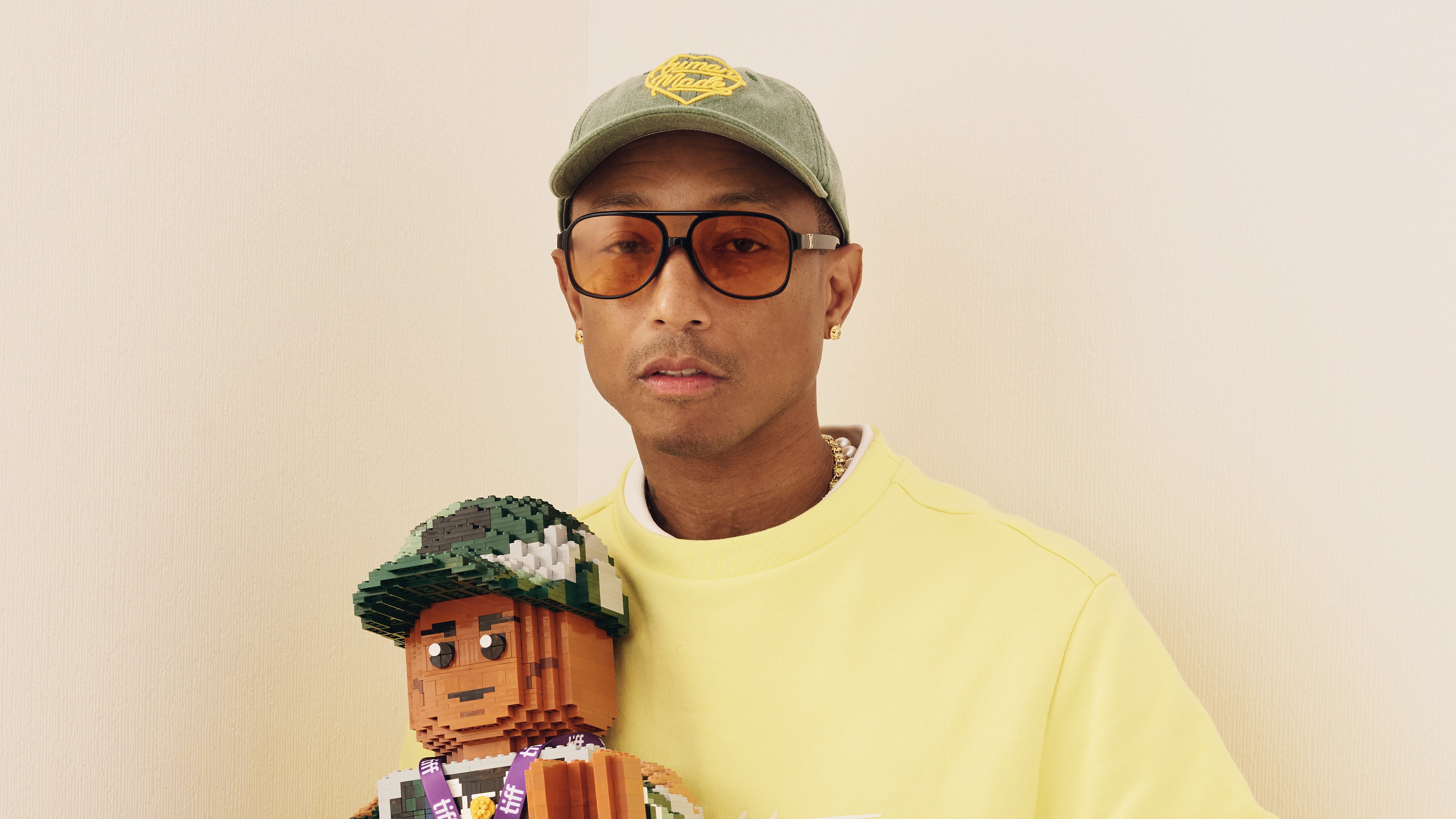 Pharrell Williams Unveils Worldwide LEGO Challenge for Children as 'Piece By Piece' Prepares for Release thumbnail