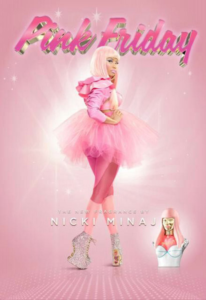 Nicki Minaj, Bags, Nicki Minaj Fragrance Large Pink Bag