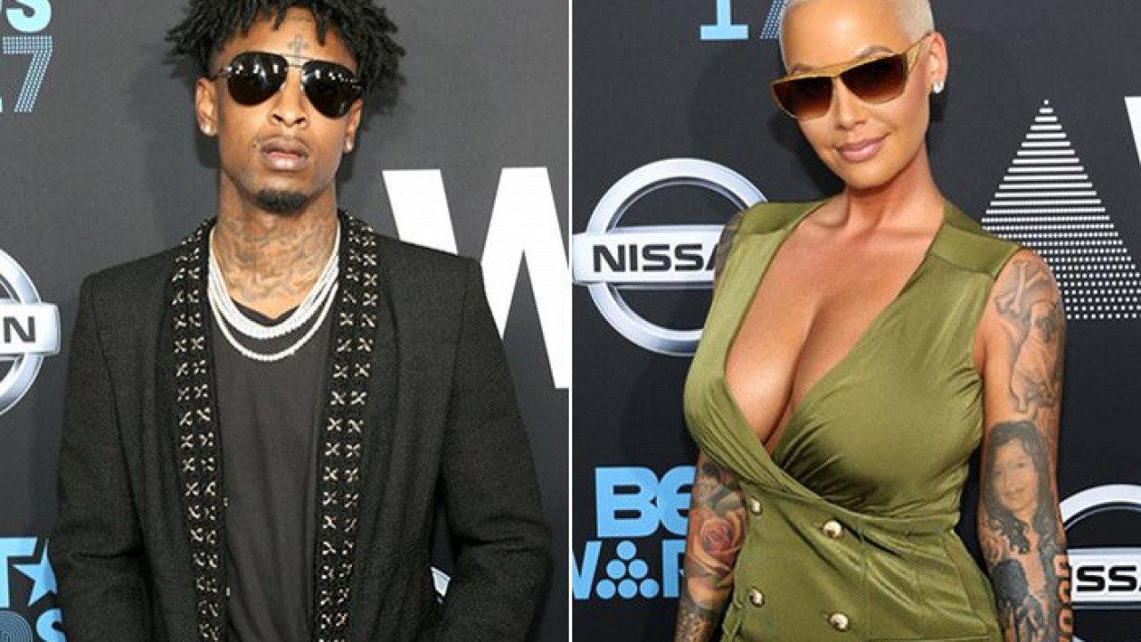 Amber Rose Reacts to 21 Savage Split Reports