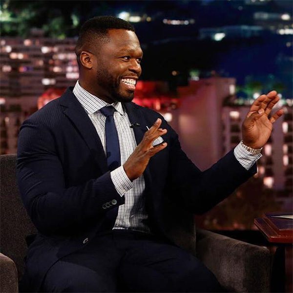 50 Cent Surprises Fans, Talks Grandpa's Strip Club Etiquette on 'Kimmel'
