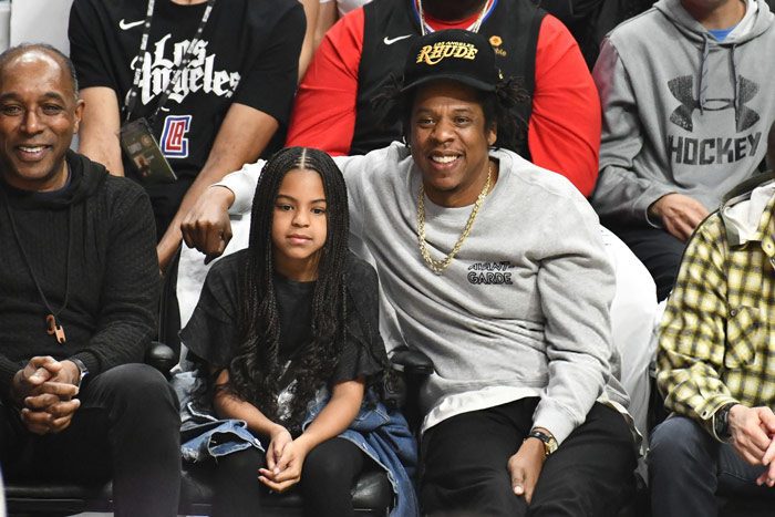 Watch Blue Ivy Ask LeBron James for a Signed Basketball