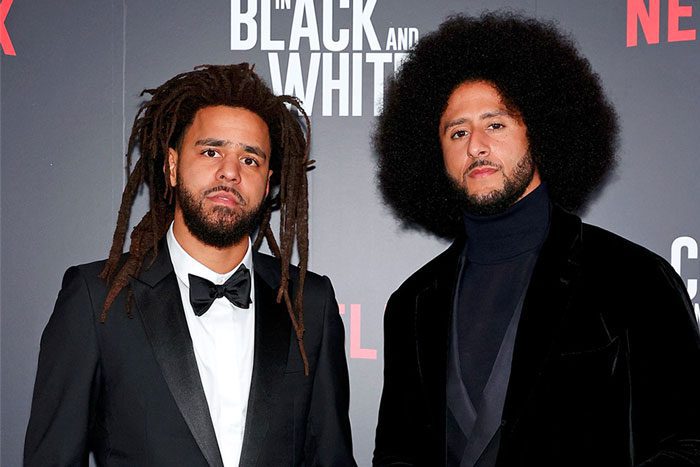 J. Cole Shares Support for Colin Kaepernick