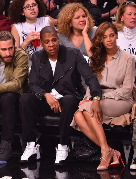 Jay Z and Beyoncé Attended a Nets Game Hours After Solange Video