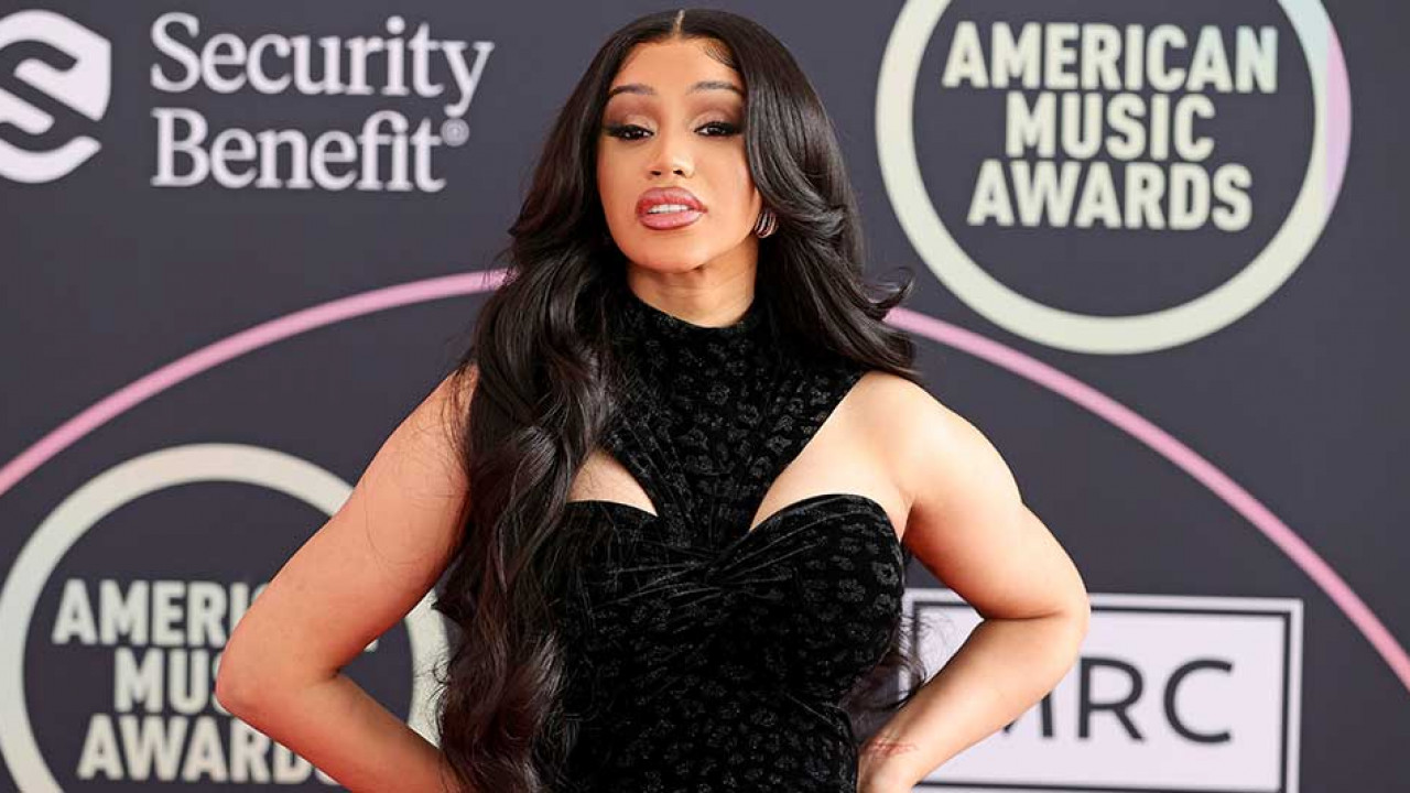 Cardi B Just Showed Off Wave Face Tattoo In Honor Of Son