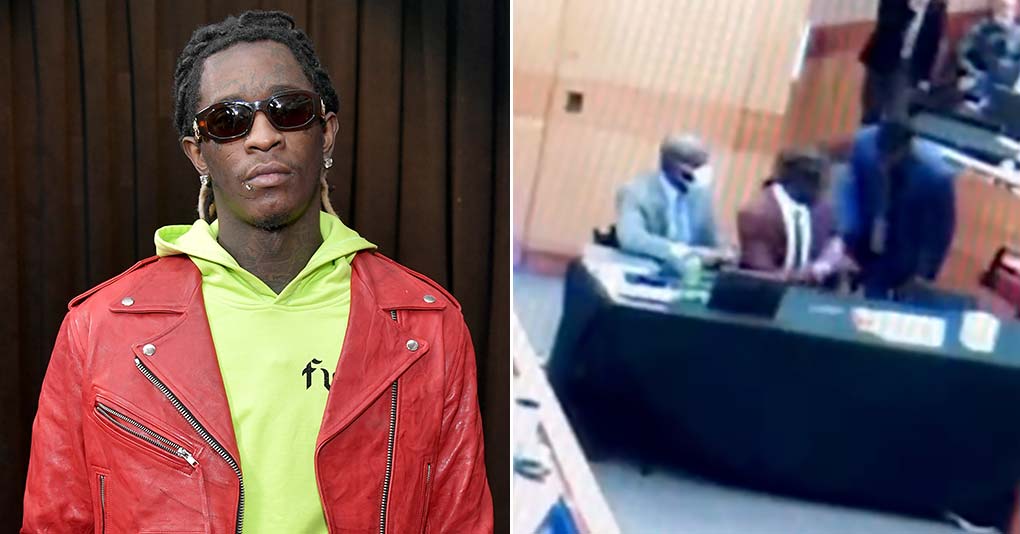 Young Thug Allegedly Handed Percocet in Court Rap Up