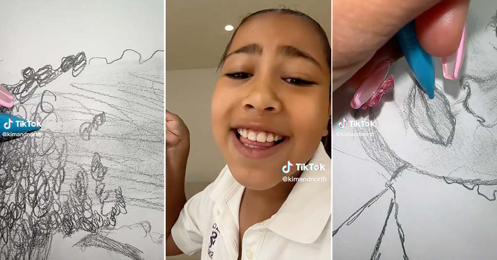 North West Reveals Drawing of Ice Spice RapUp